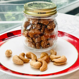 Homemade Cashew Nuts With Honey And Sesame (150g)