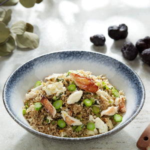 Signature Crabmeat Fried Rice With Egg White And Black Truffle