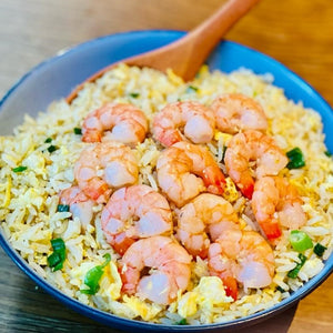 (CNY) Fried Rice With Prawns And Egg